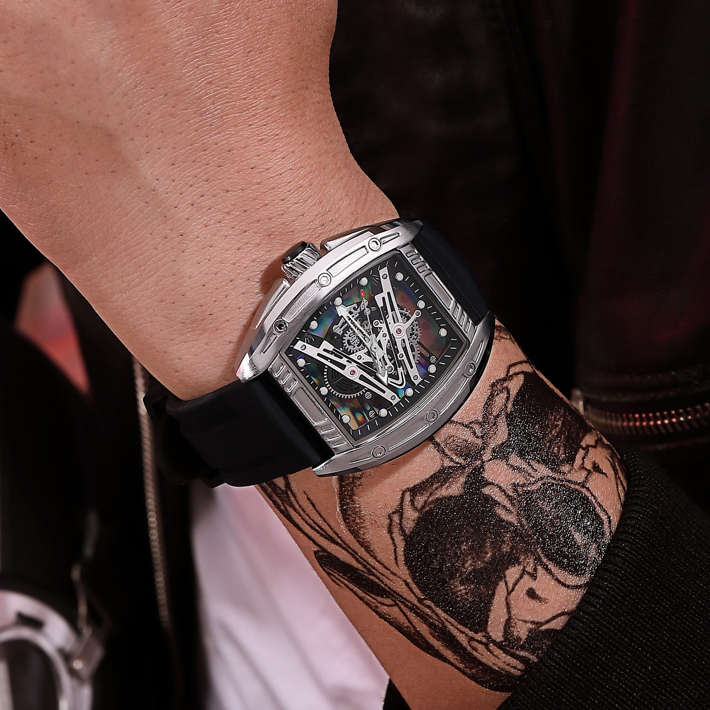 RUIMAS Fashion Military Quartz Watches Men Luxury Casual Sport Wrist Watches Waterproof Luminous Clock Large Dial Reloj Hombre-5