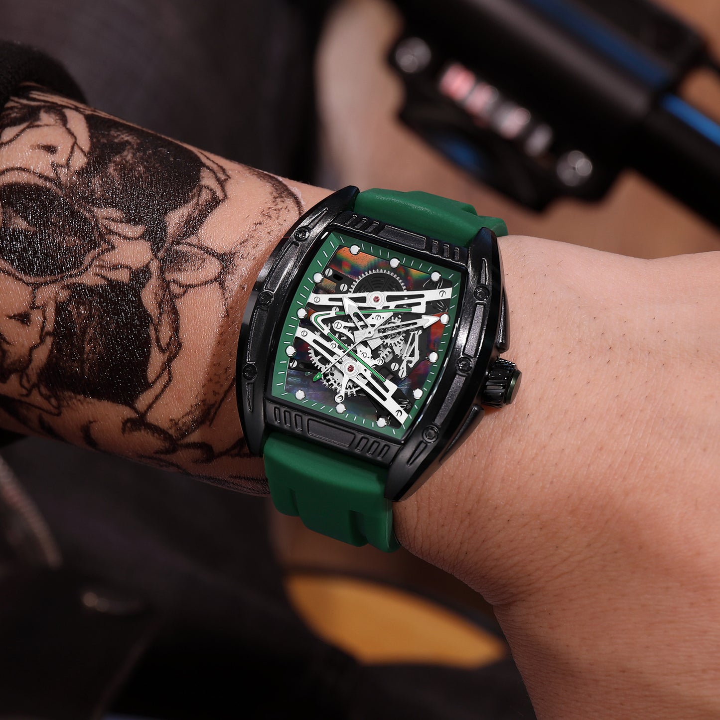 RUIMAS Fashion Military Quartz Watches Men Luxury Casual Sport Wrist Watches Waterproof Luminous Clock Large Dial Reloj Hombre-4