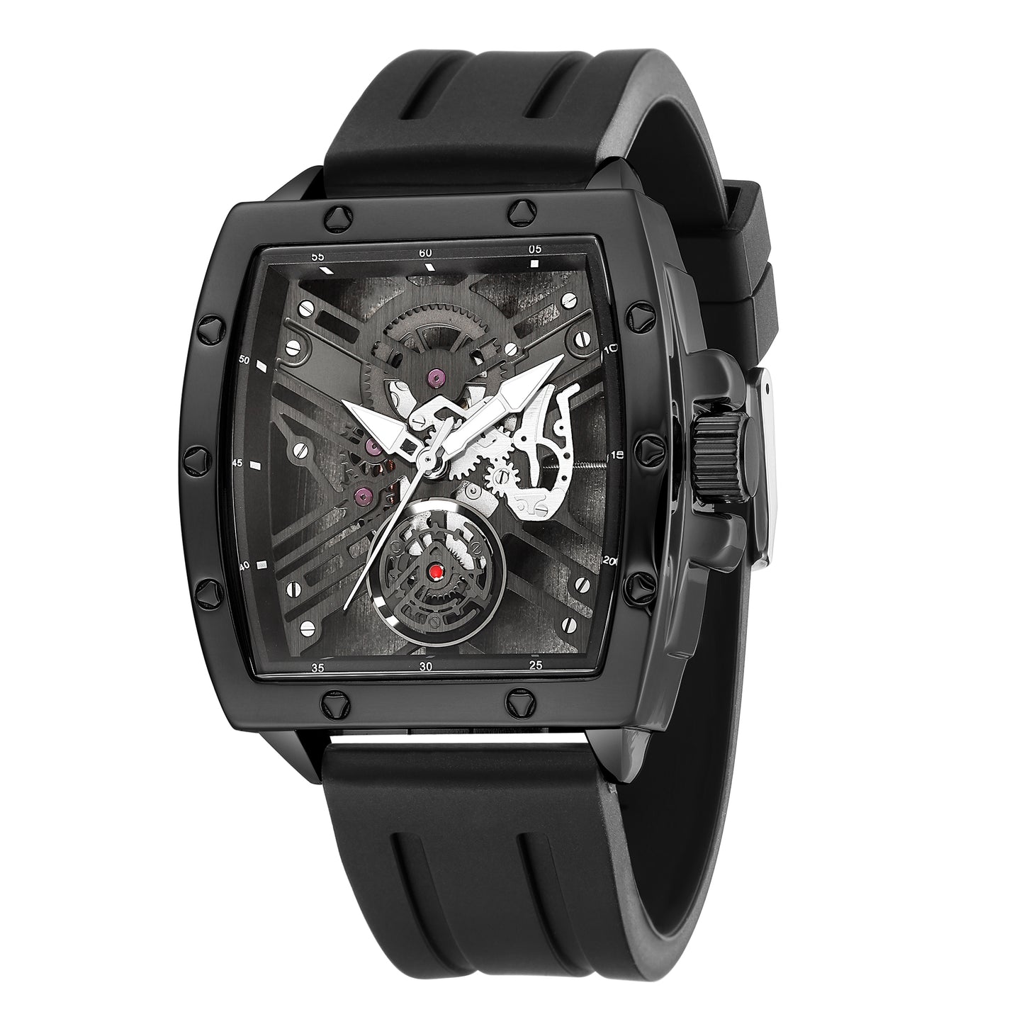 RUIMAS Luxury Fashion Men Sports Quartz Wrist Watches Waterproof Luminous Large Dial Casual Wristwatch Silicone Montre Homme-10