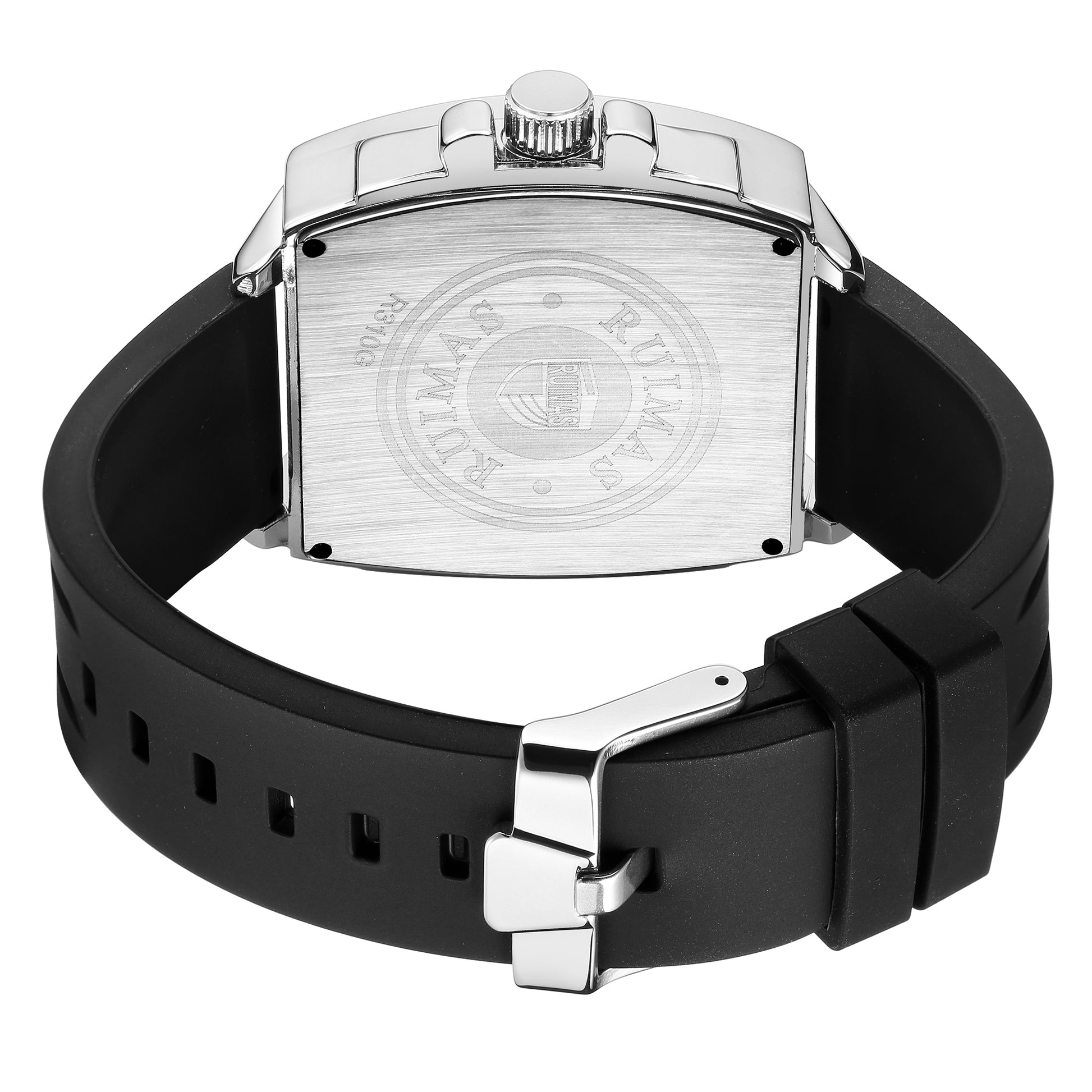 RUIMAS Luxury Fashion Men Sports Quartz Wrist Watches Waterproof Luminous Large Dial Casual Wristwatch Silicone Montre Homme-12