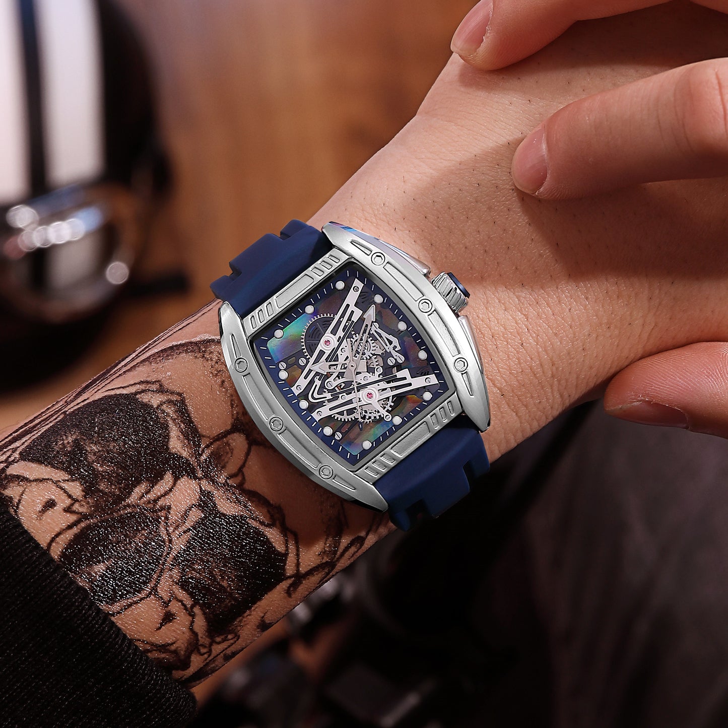 RUIMAS Fashion Military Quartz Watches Men Luxury Casual Sport Wrist Watches Waterproof Luminous Clock Large Dial Reloj Hombre-1