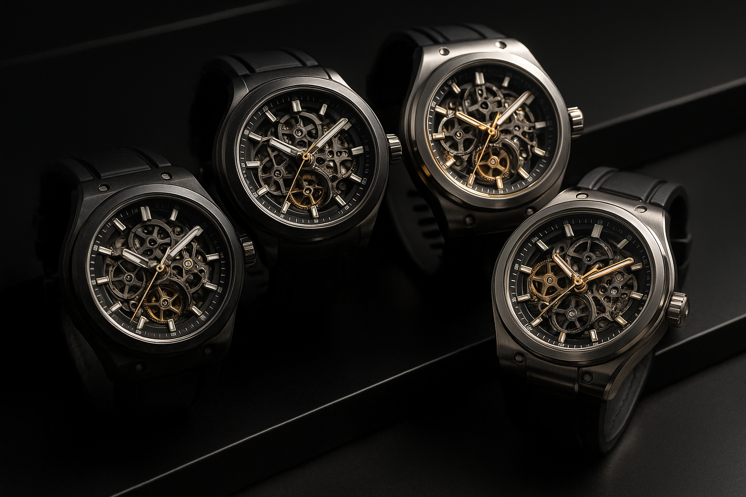 Include additional images of watches featuring circular dials.